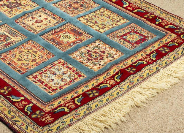 زردی ریشه فرش و سفید کردن آن