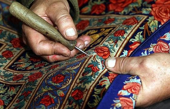 رفو فرش در محل