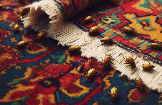 روش‌های از بین بردن بید فرش